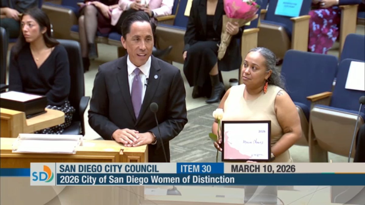 Mayor Gloria and San Diego City Council honor 10 ‘Women of Distinction'