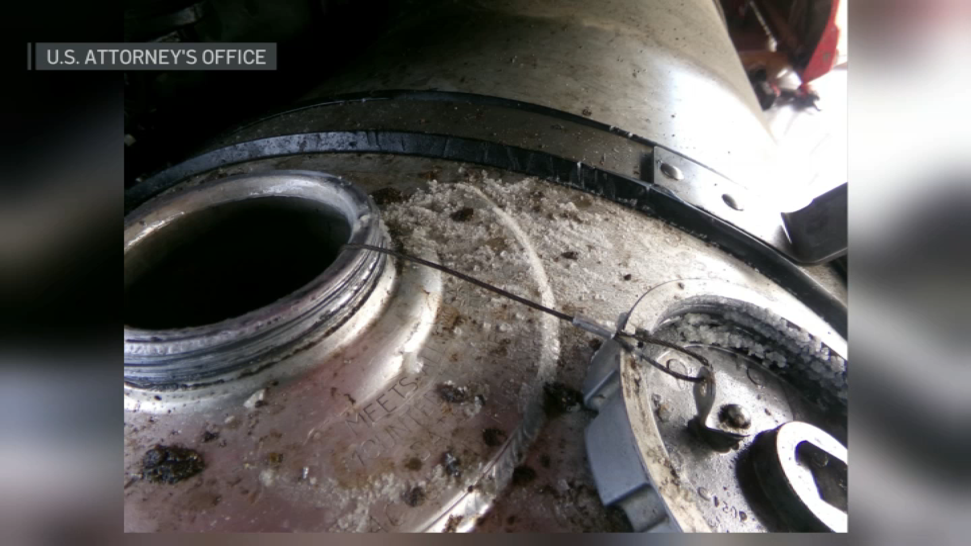 Almost 1,000 pounds of liquid meth found hidden in truck’s fuel tank in ...
