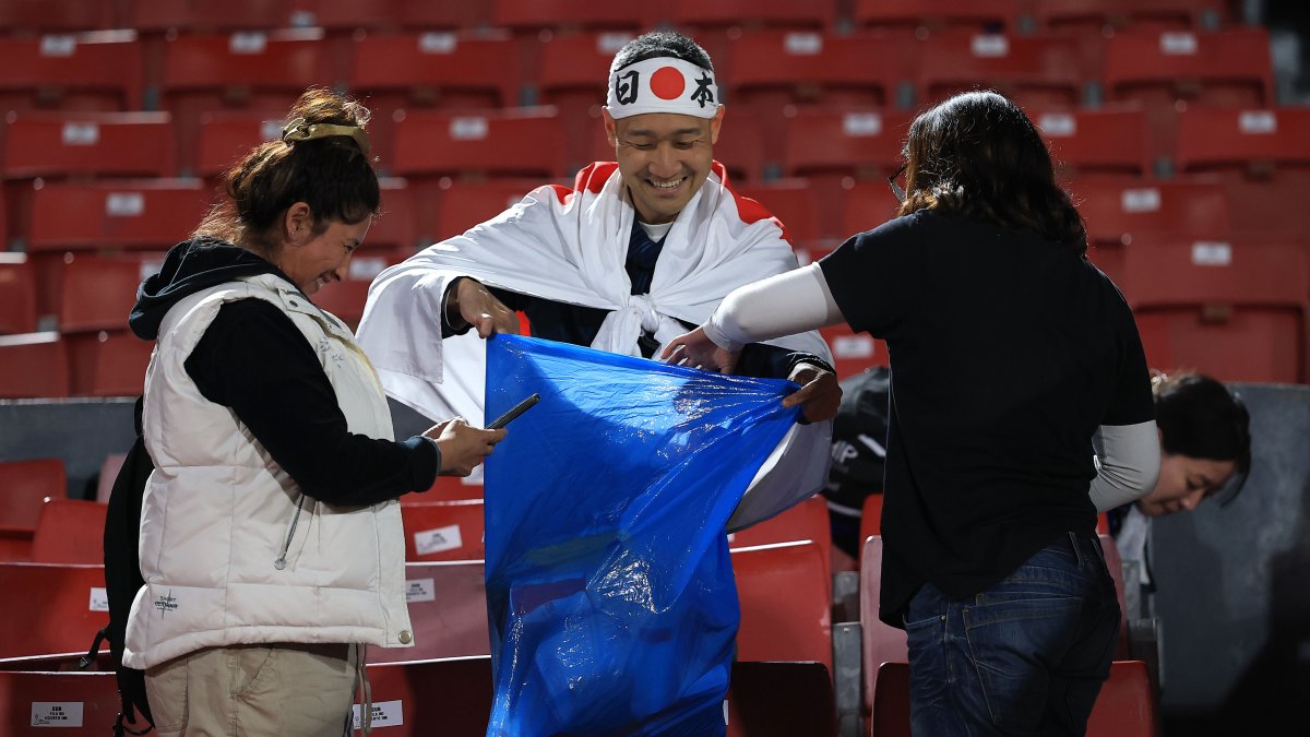 Why you may see Japanese soccer fans cleaning up stadiums after World Cup games