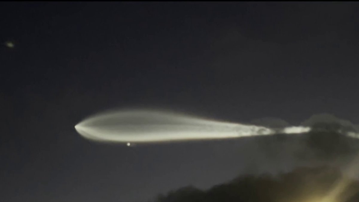 SpaceX Falcon 9 lights up SoCal night sky – NBC 7 San Diego