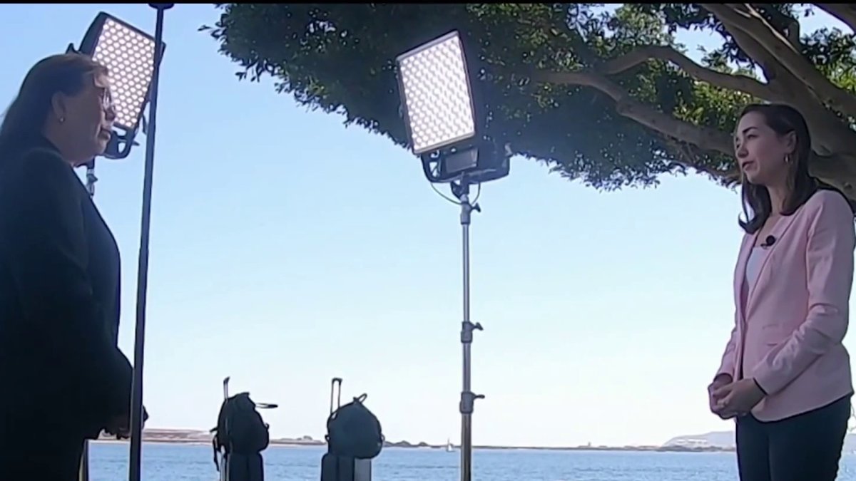 California gubernatorial candidate Betty Yee visits San Diego