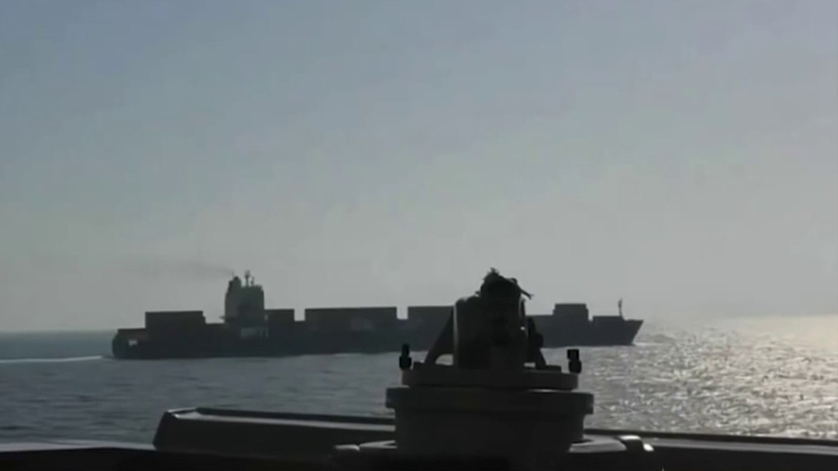 San Diego-Tied Ships Enforce Iranian Blockade as U.S. Military Seizes Vessel Near Strait of Hormuz