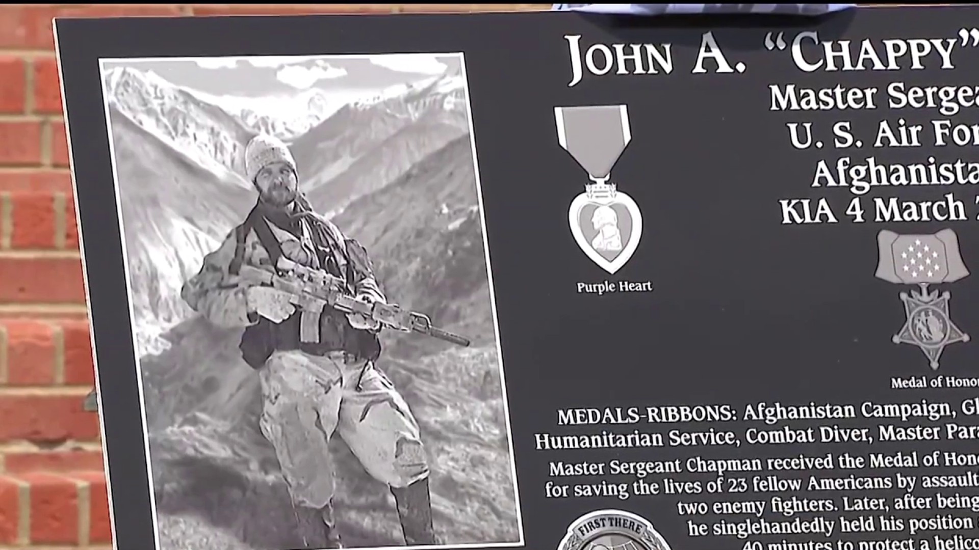 Mount Soledad memorial honors Medal of Honor recipient John ‘Chappy' Chapman