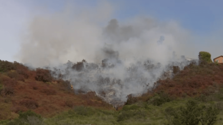 San Marcos fire forces hundreds to evacuate