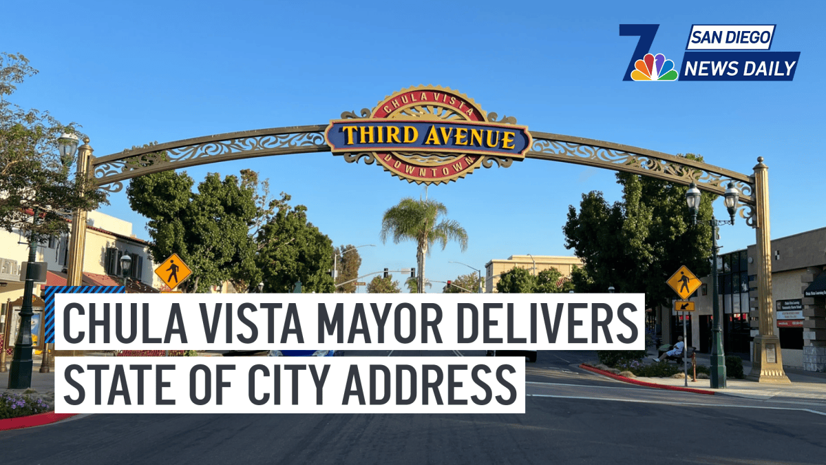 Chula Vista mayor delivers state of city address | San Diego News Daily ...