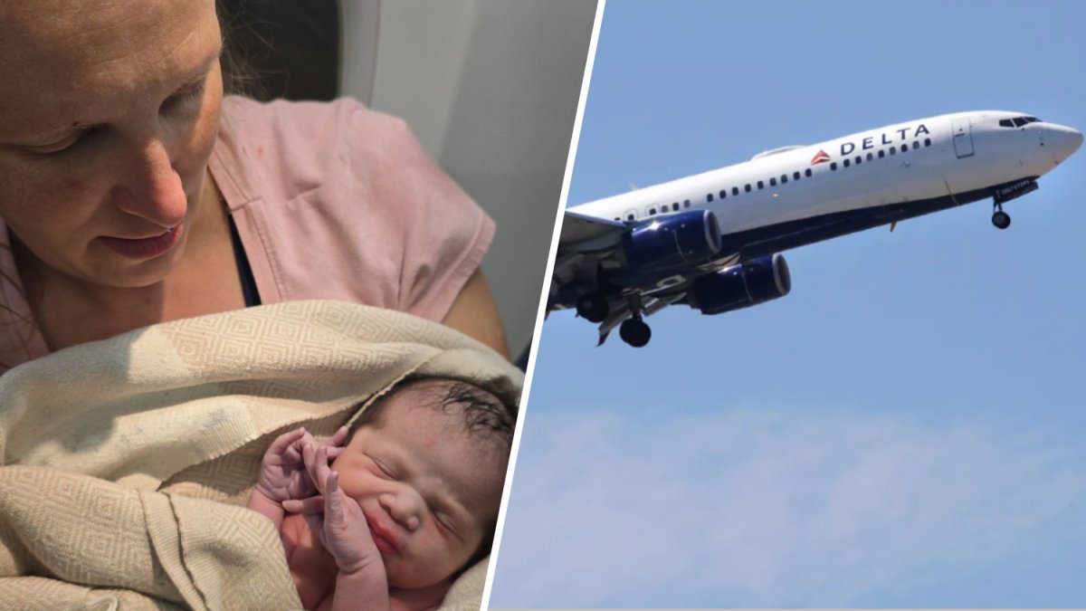 Passengers help woman deliver baby after she goes into labor on Delta flight