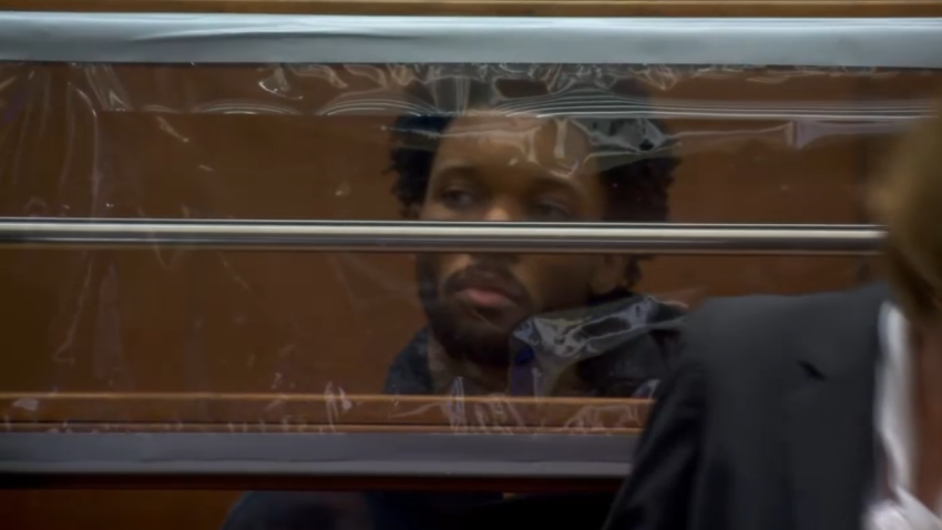 David Burke, also known as D4vd, appears in court April 20, 2026.