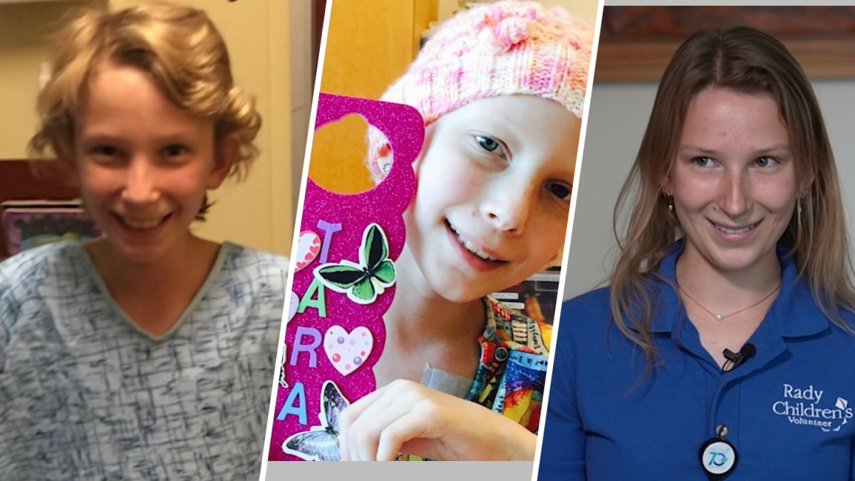 From child oncology patient to volunteer — local woman's journey at Rady Children's