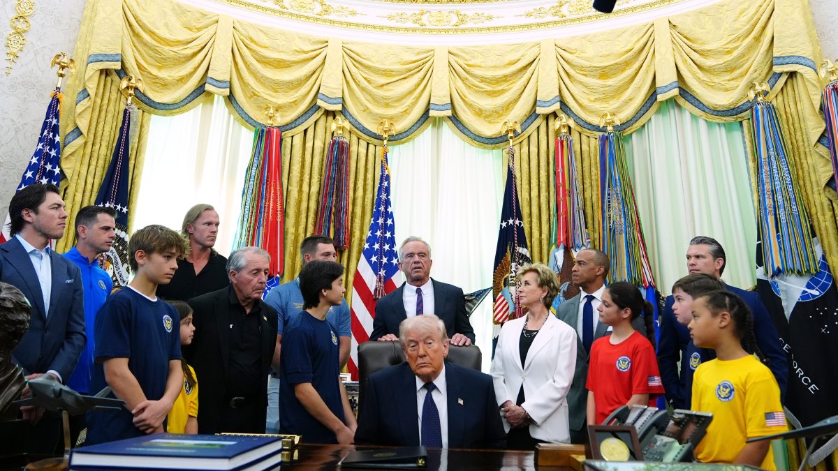 Presidential Physical Fitness Award revived by Donald Trump – NBC 7 San ...