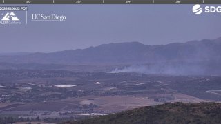Vegetation fire burns in Camp Pendleton – NBC 7 San Diego
