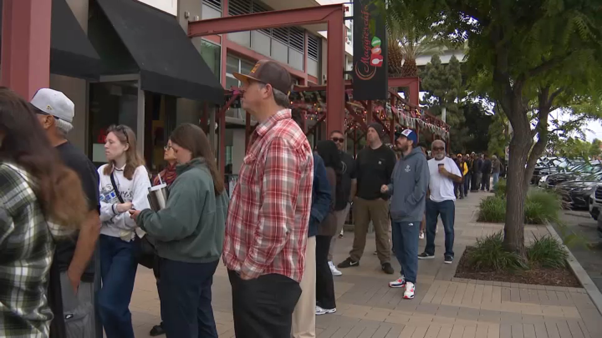 Longtime diners line up for Las Cuatro Milpas restaurant reopening at new location