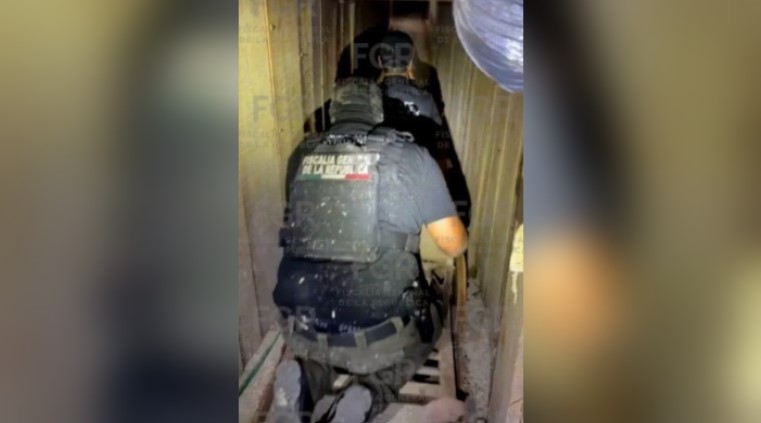Tunnel found near Tijuana-San Diego border, Mexico's Attorney General's Office reports