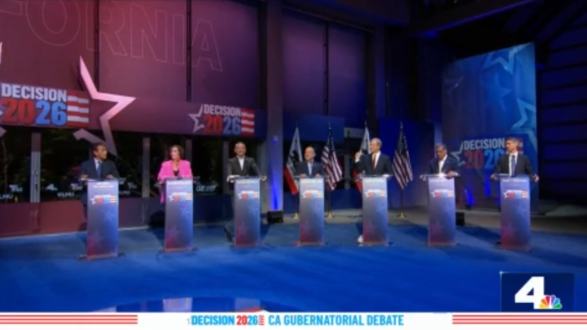Key takeaways from California governor's race debate hosted by NBCLA