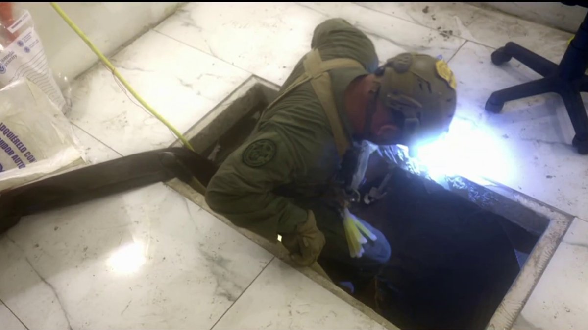 4 charged in connection with cross-border tunnel leading to fake Otay Mesa store