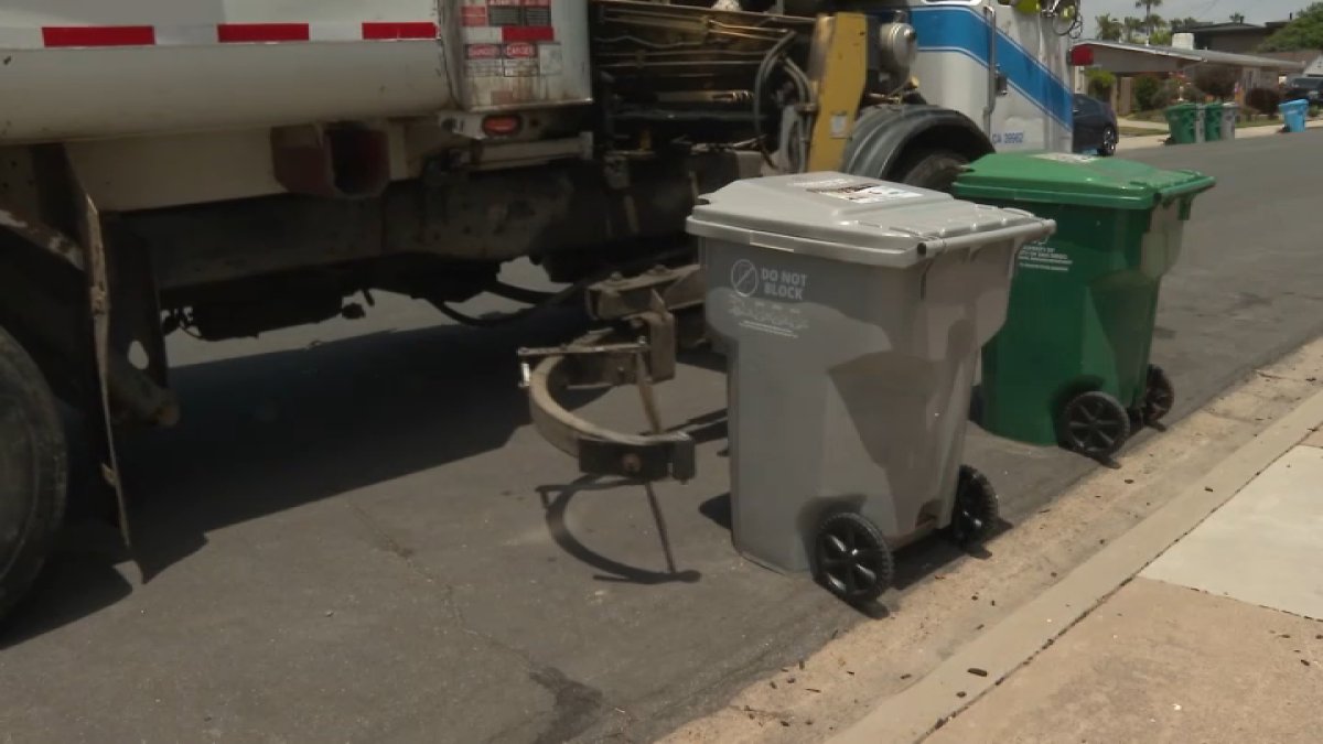 San Diego switching out black trash bins for gray ones on July 1