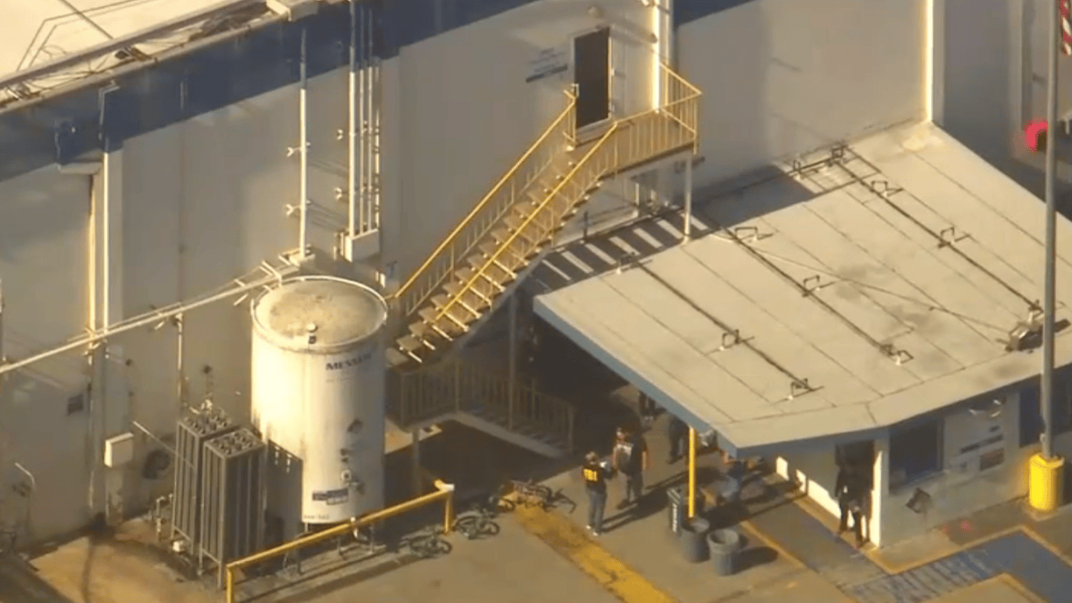 FBI searches site of chemical tank crisis in California – NBC 7 San Diego