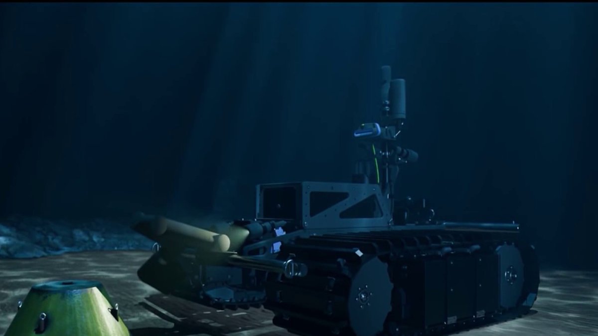 San Diego company develops underwater robots for military mine-clearing missions