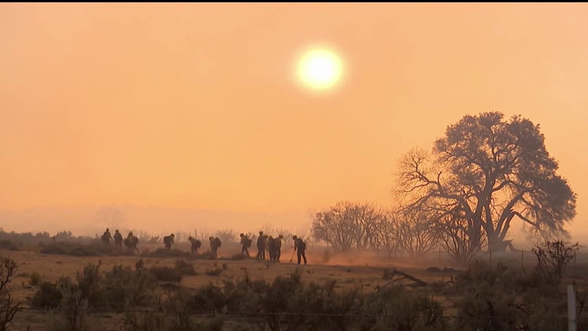 Thorn fire near Boulevard is 1,234 acres and 45% contained; evacuations still active