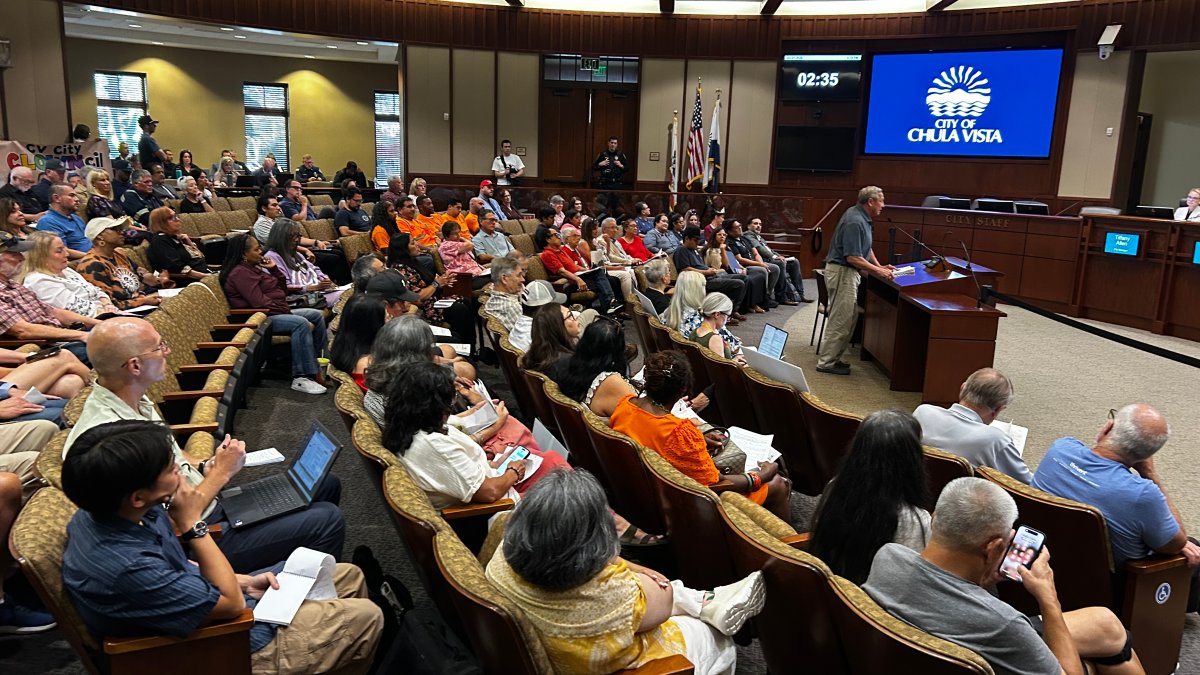 Chula Vista City Council votes down $45K proposed pay raise after residents voiced gri...