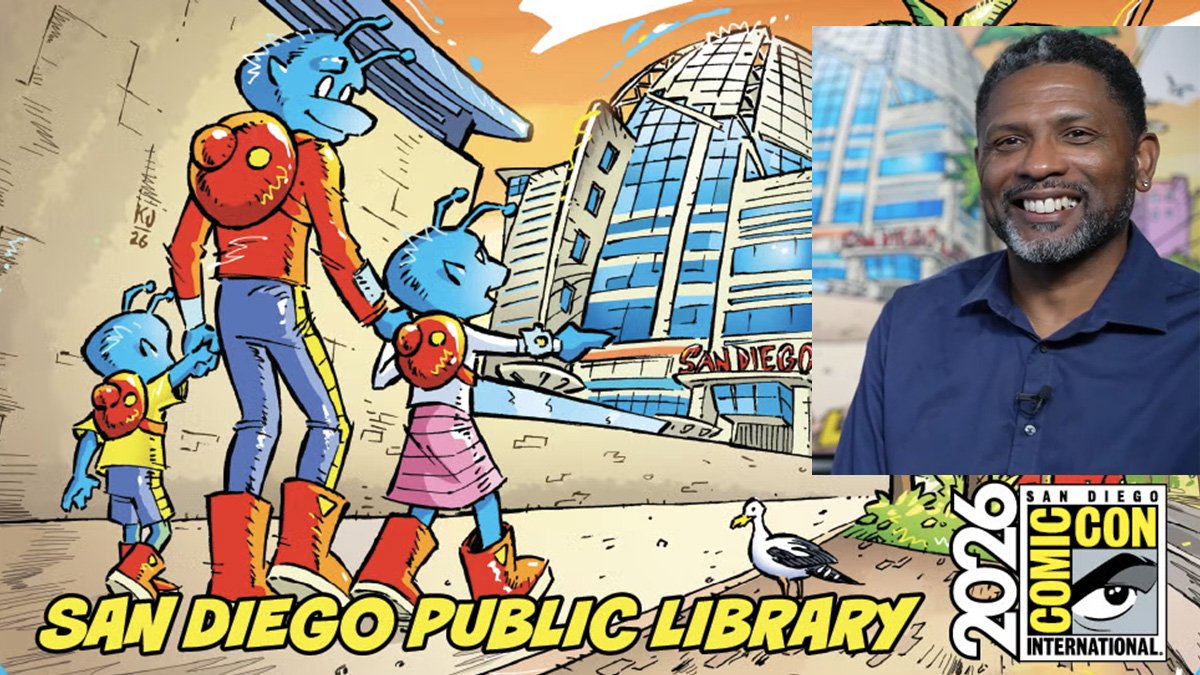 San Diego Public Library Unveils Limited-Edition Comic-Con Library Card