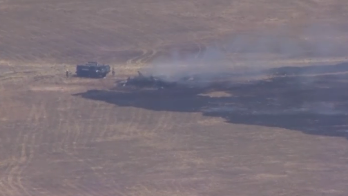 Plane crashes at MCAS Miramar
