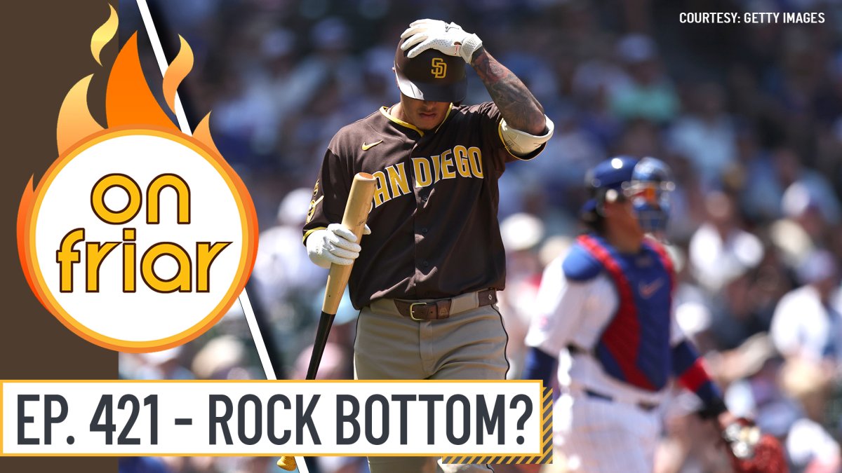 On Friar Podcast: Rock Bottom? Let's Hope – Slumping Padres Visit Dodgers