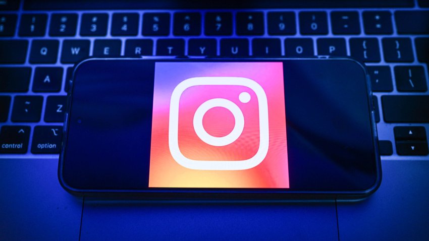 Instagram logo displayed