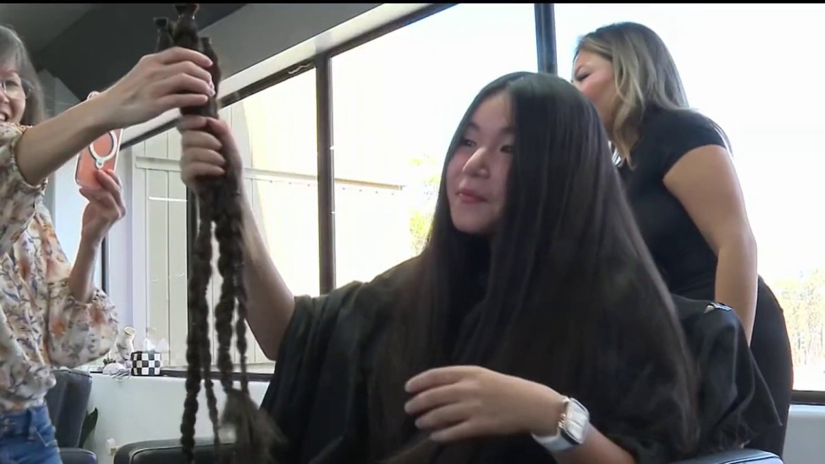First haircut in 13 years