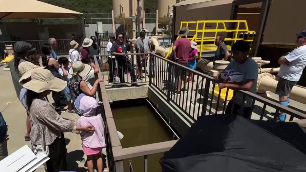 Sweetwater Authority opens water treatment plant to public for behind-the-scenes tour
