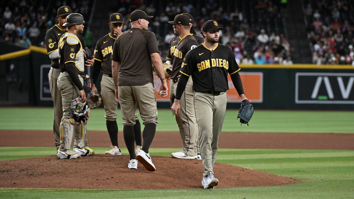Mize's Padres Debut Crumbles in 10-4 Loss to Diamondbacks
