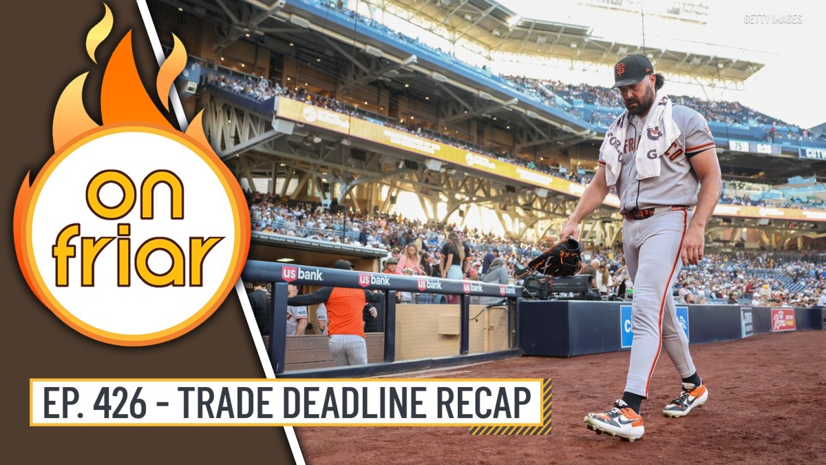 On Friar Podcast: Padres Add Ray and Mize, Keep Bullpen Intact at Deadline