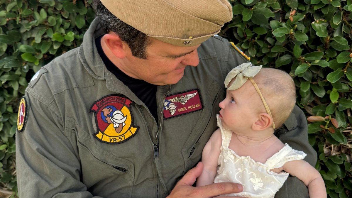 Carlsbad navy family turns to AI in search for treatment for daughter with rare genetic disorder