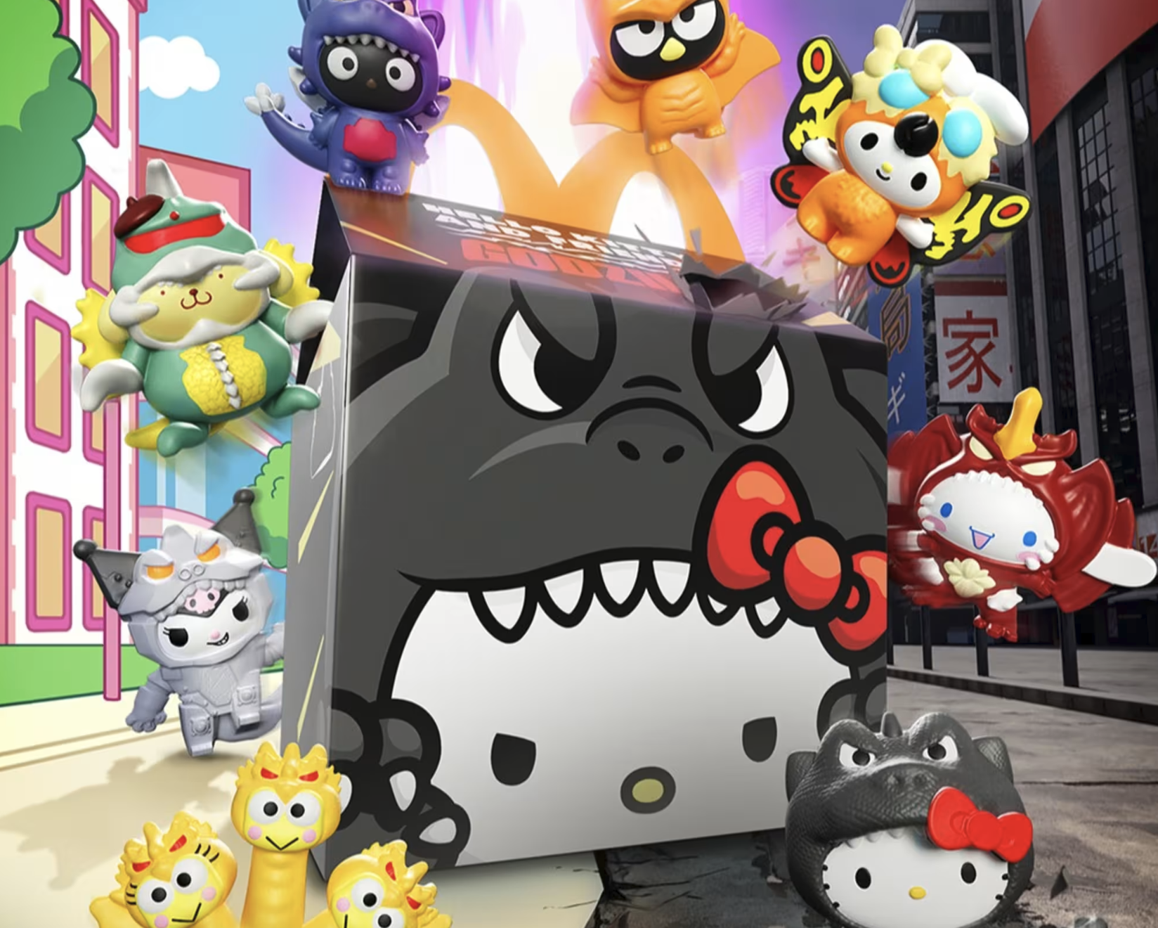McDonald’s new Happy Meal combines Hello Kitty and Godzilla – NBC 7 San ...