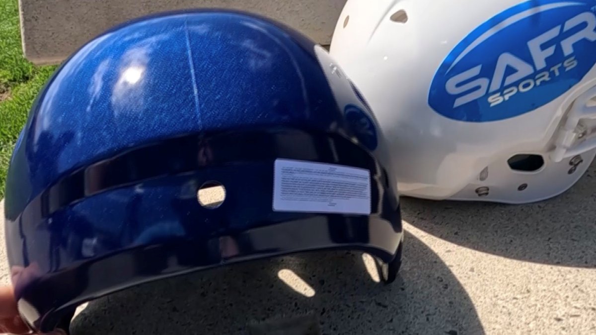 Former San Diego Charger working to reduce concussions with “Safr” helmet cover
