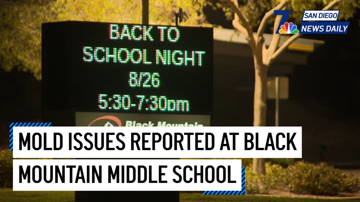 Mold issues reported at Black Mountain Middle School | San Diego News Daily