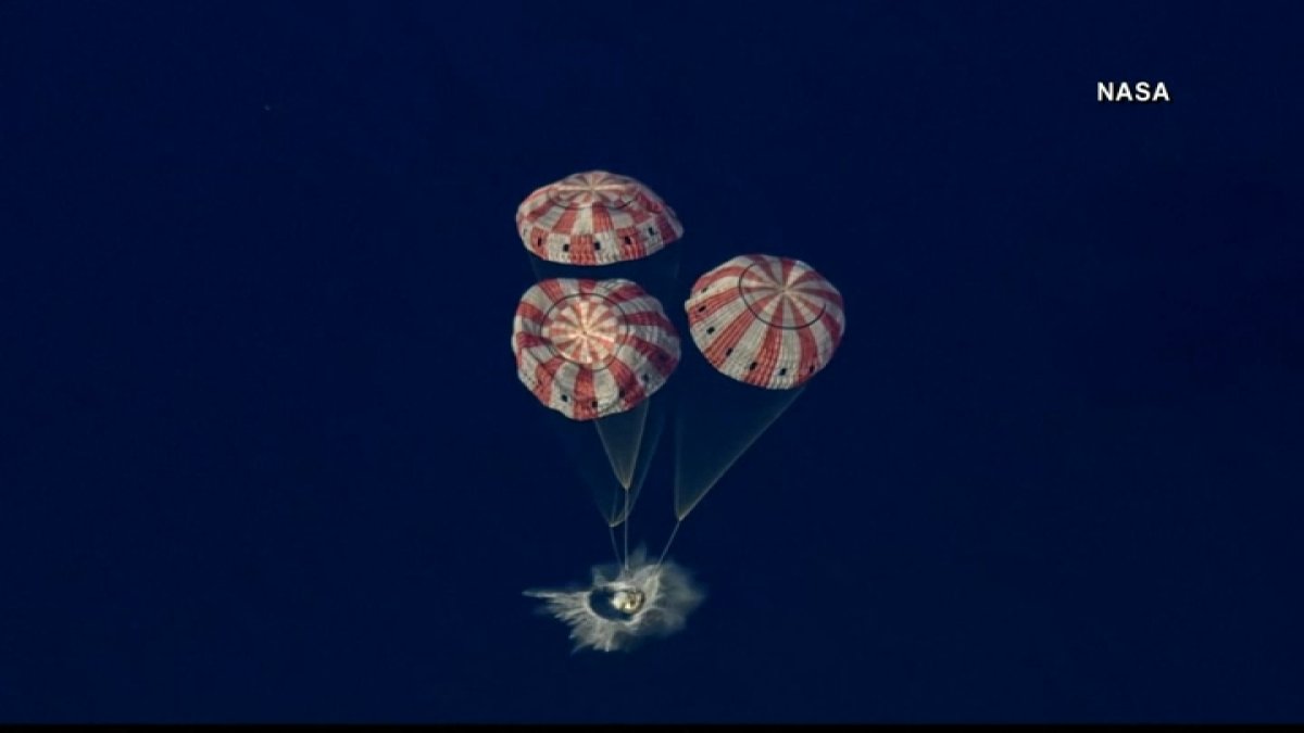 NASA gears up for Artemis III splashdown off San Diego coast