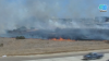 Watch live: Brush fire burns along SR-163 and SR-52 near Miramar
