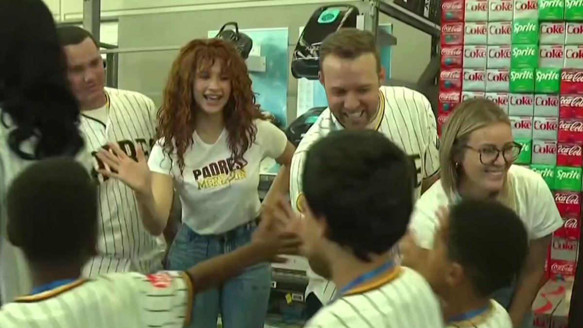 San Diego Padres back-to-school shopping spree for Monarch School kids