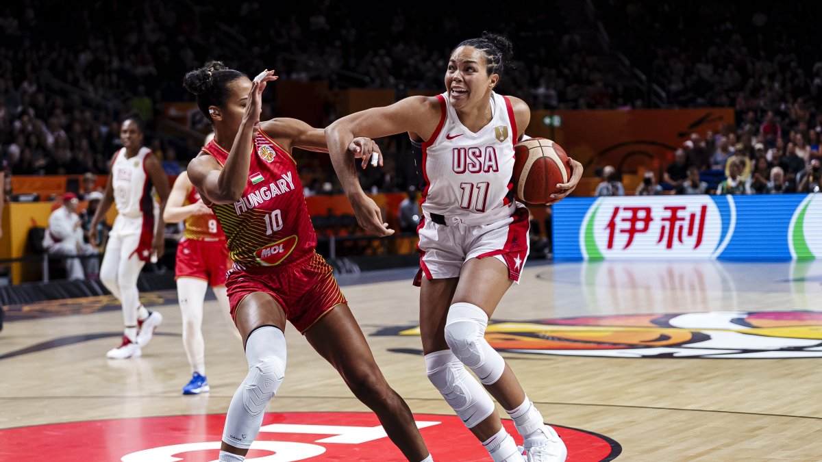 U.S. women storm past Hungary to reach FIBA World Cup semifinals