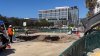 Some businesses without water as crews continue to fix water main break in Seaport Village