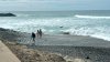 ‘Where's the beach?' High surf washes away sand at Carlsbad's Tamarack beach