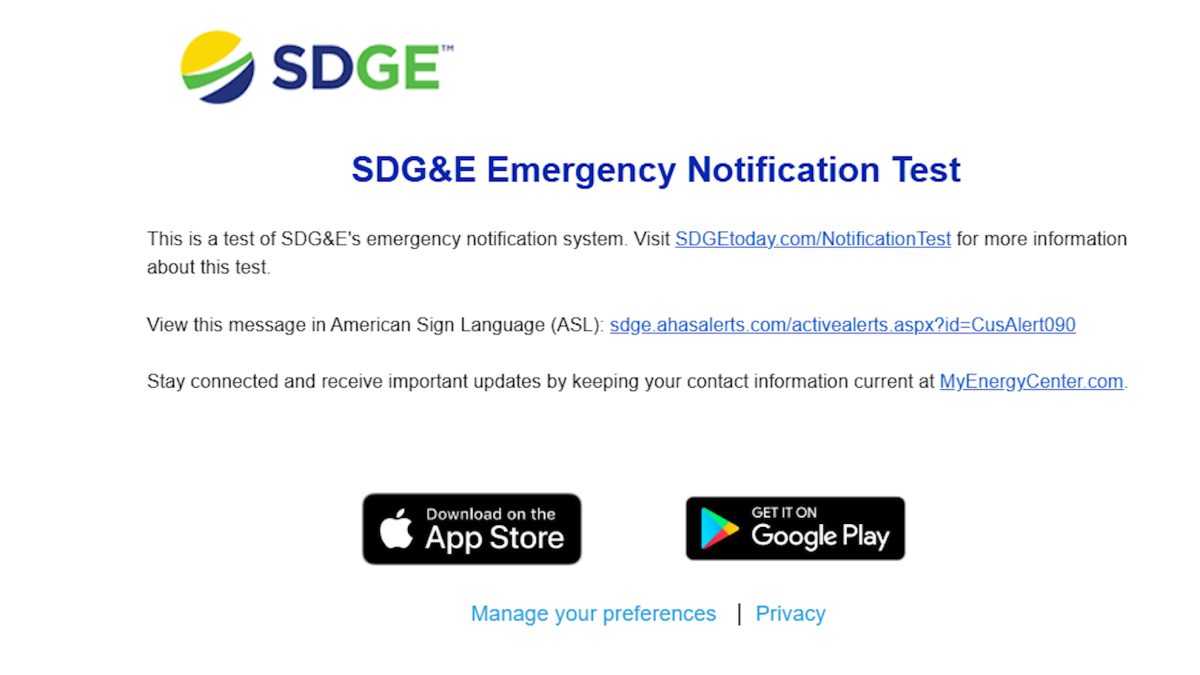 Millions of San Diegans got this SDG&E notice Tuesday. It's not a scam