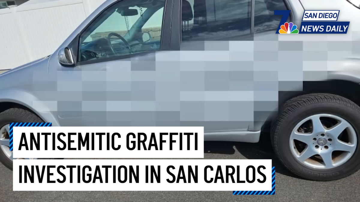 Antisemitic graffiti investigation in San Carlos | San Diego News Daily