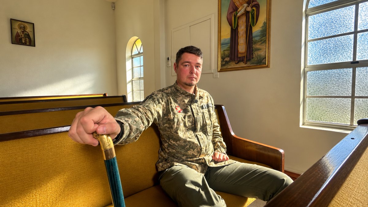 Wounded Ukrainian veterans bring stories from the front lines to San Diego