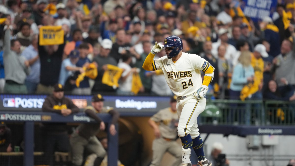 Brewers beat Padres at their own game in NLDS Game 1 win