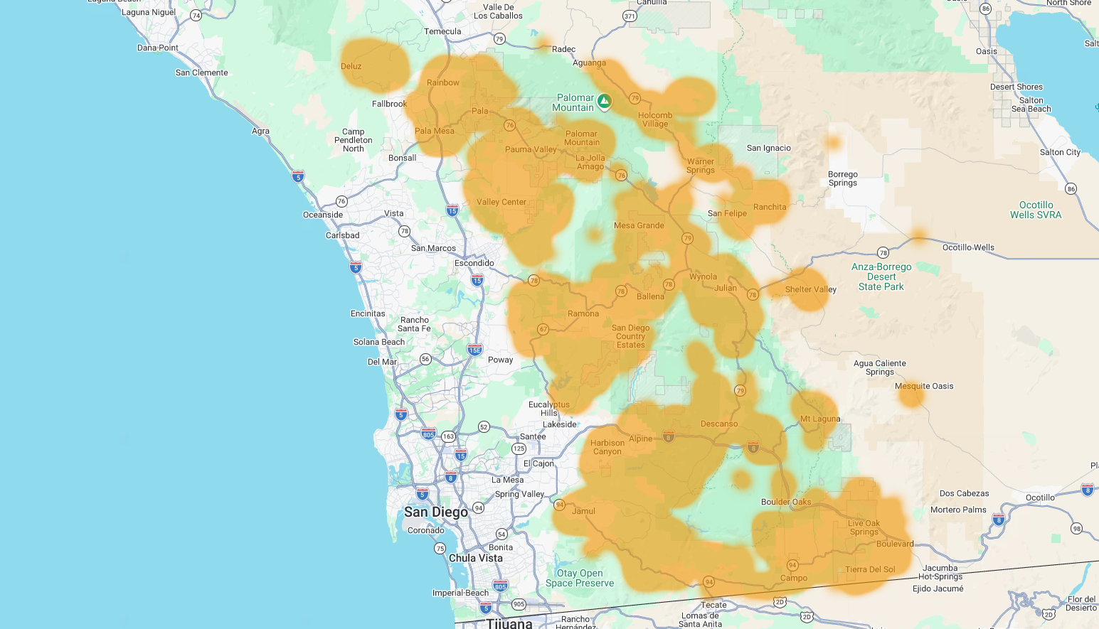 Heat wave brings possible power shutoffs to parts of San Diego County ...