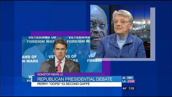 Republican Debate and Perry's Flub