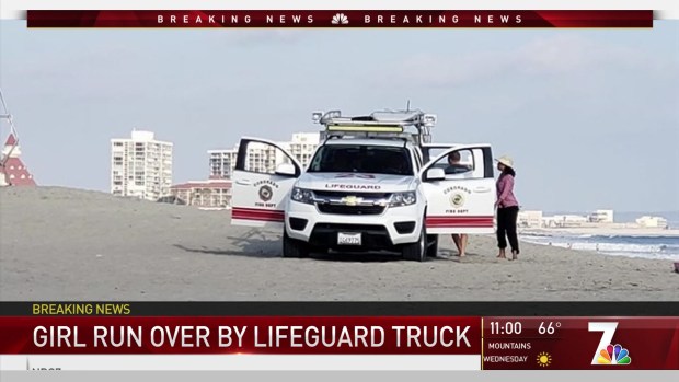 4 Year Old Girl Run Over By Coronado Lifeguard Released From