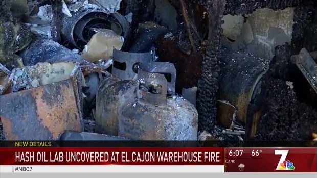 Hash Oil Lab Uncovered in El Cajon