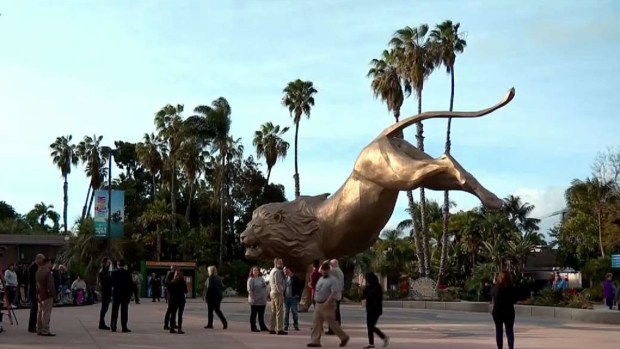 Rex, San Diego Zoo's Inspiration, Gets Statue at Entrance